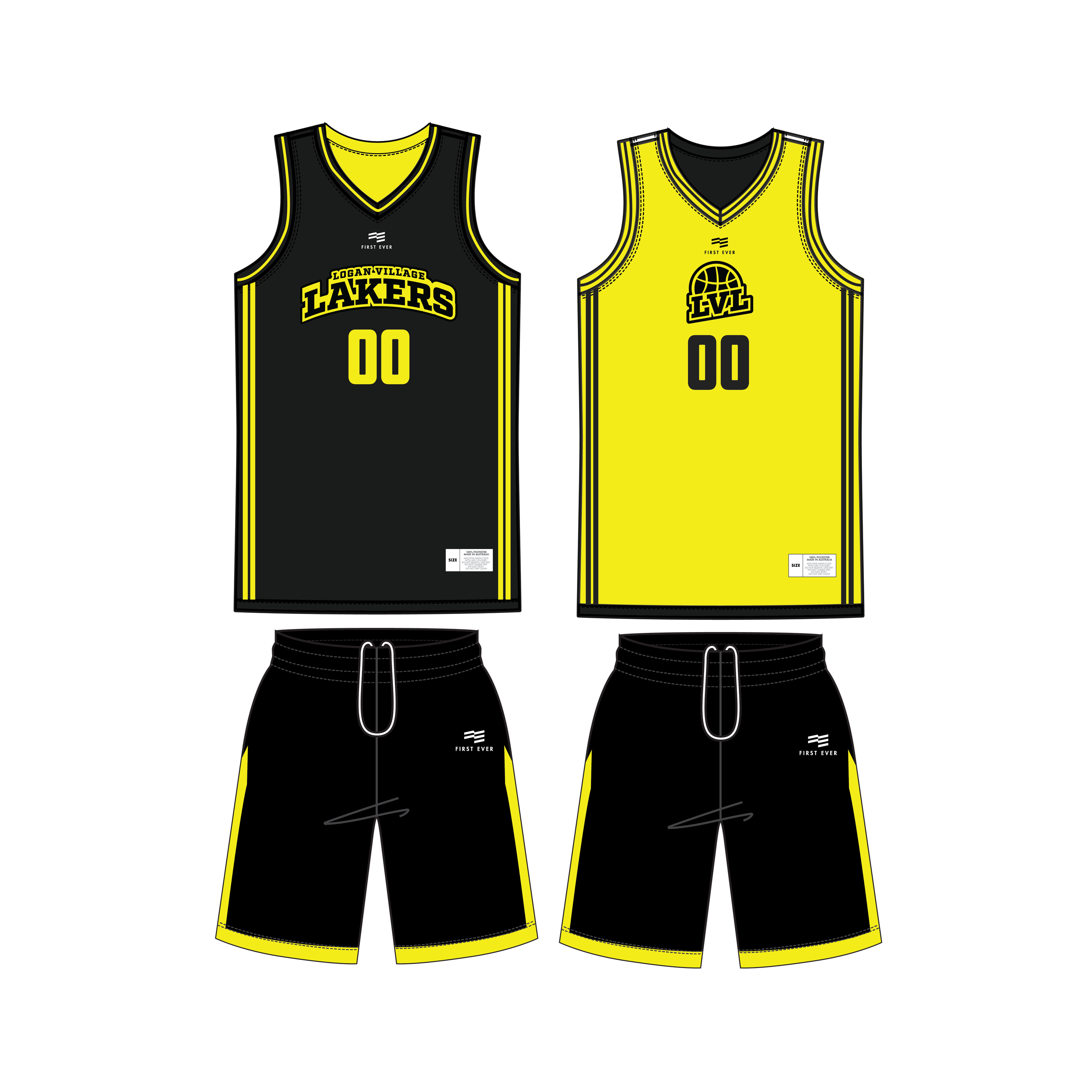 Logan Village Lakers Playing Kit FE Teamwear